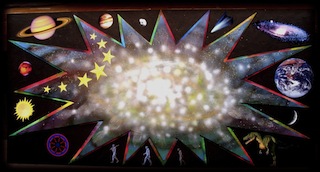 The universe backdrop set